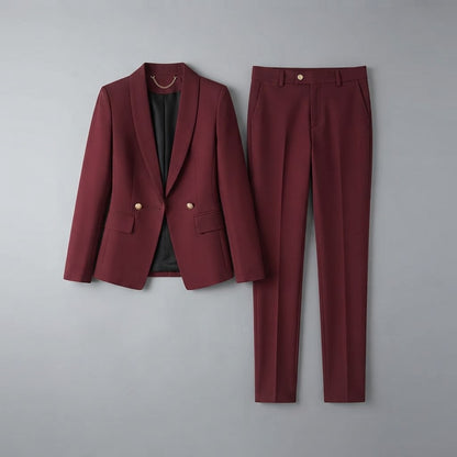 Annette | Women's Suit Blazer and Trousers Set