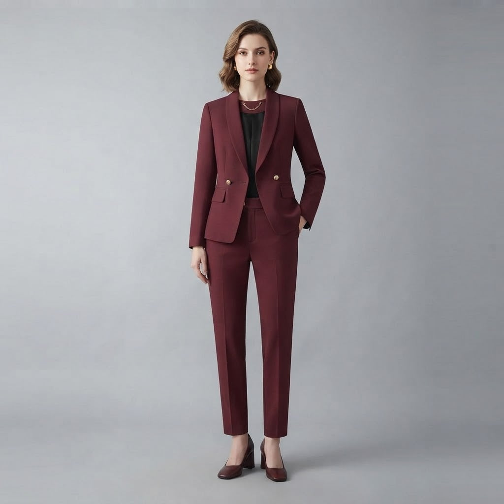 Annette | Women's Suit Blazer and Trousers Set