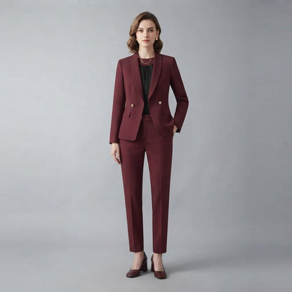 Annette | Women's Suit Blazer and Trousers Set