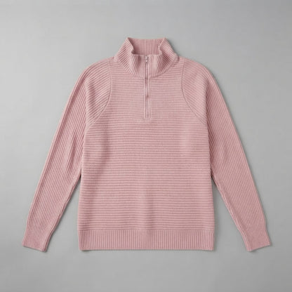 Antonia | Women's Ribbed Sweater Half-Zip