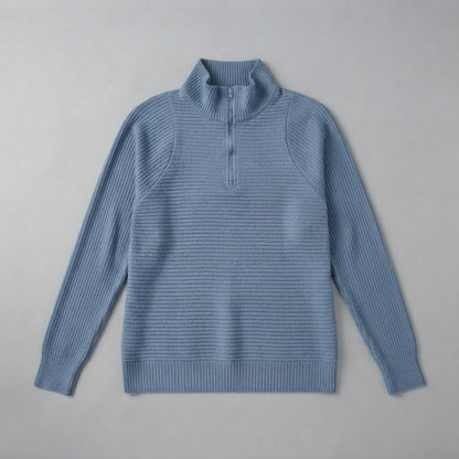 Antonia | Women's Ribbed Sweater Half-Zip