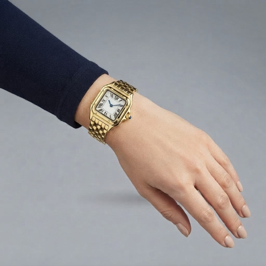Arlette | Women's Square Watch Bracelet