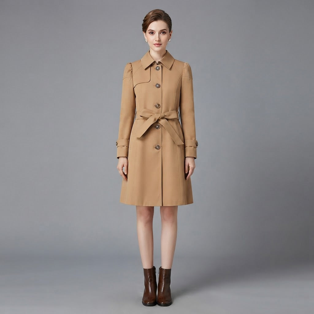 Carenza | Women's Fitted Trench Coat