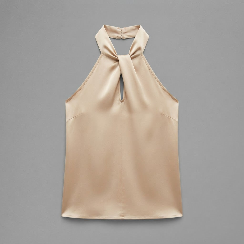 Halter Neck Blouse | Women's Tops