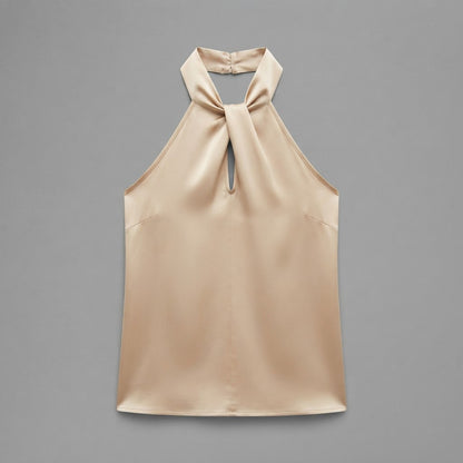 Halter Neck Blouse | Women's Tops