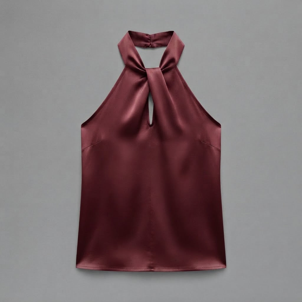 Halter Neck Blouse | Women's Tops