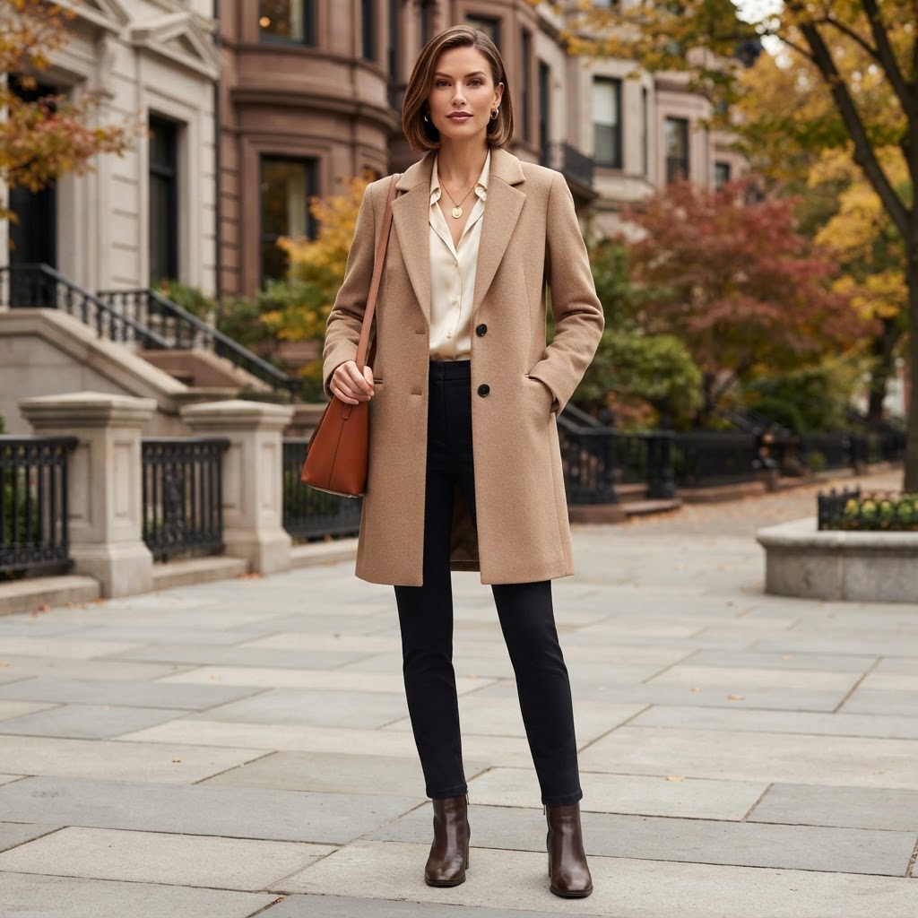 Long Women's Trench Coat | Stylish Outerwear