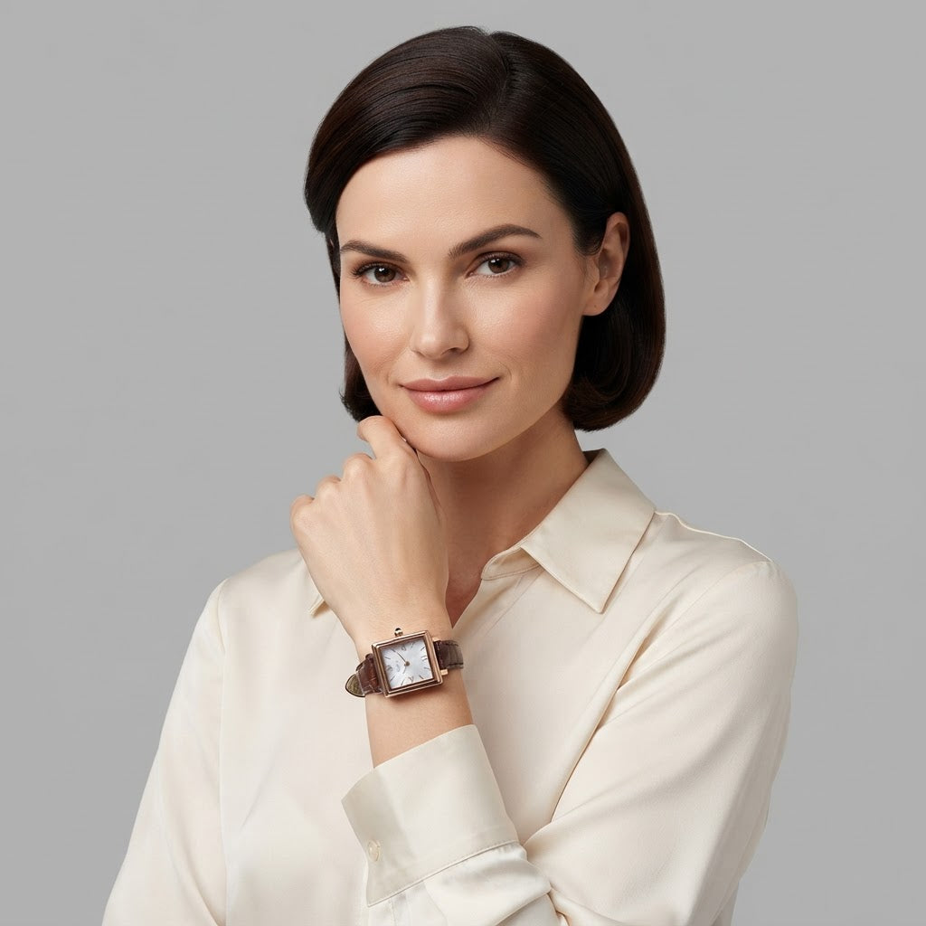 Lucina | Square Watch with Dial