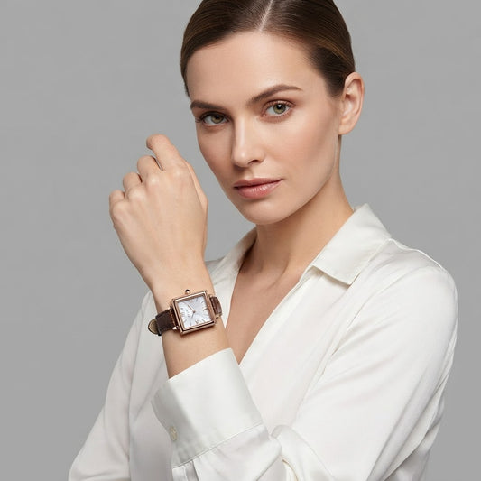 Lucina | Square Watch with Dial