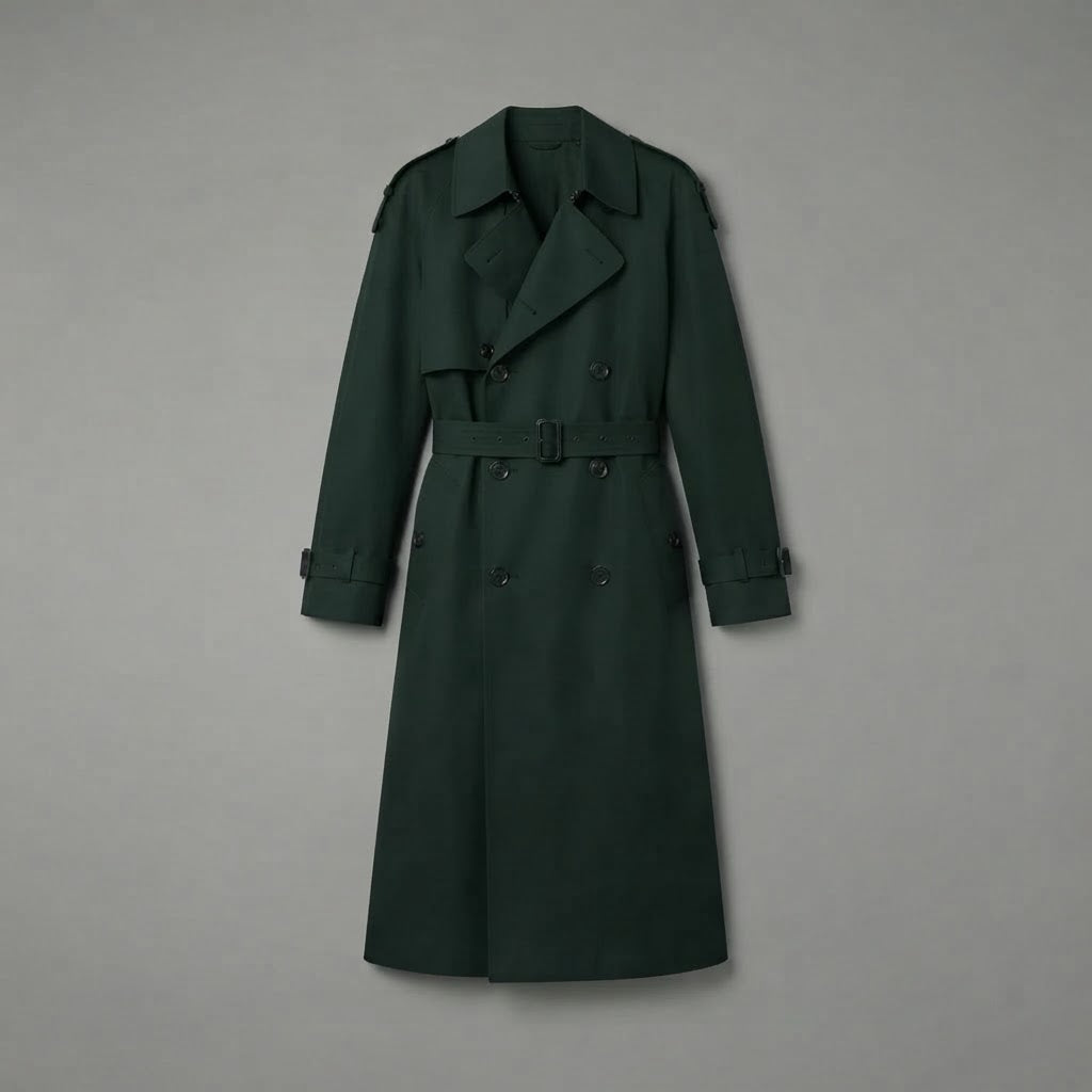 Trench Coat Women | Long Double-Breasted Stylish Outerwear
