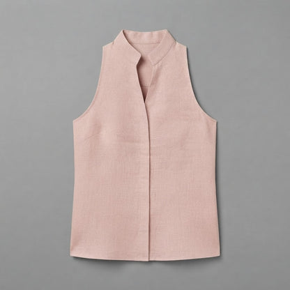 V-Notch Blouse | Women's Sleeveless Top