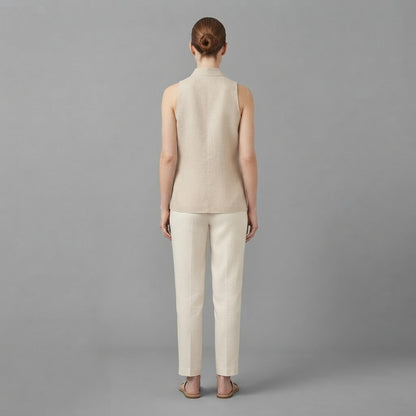 V-Notch Blouse | Women's Sleeveless Top