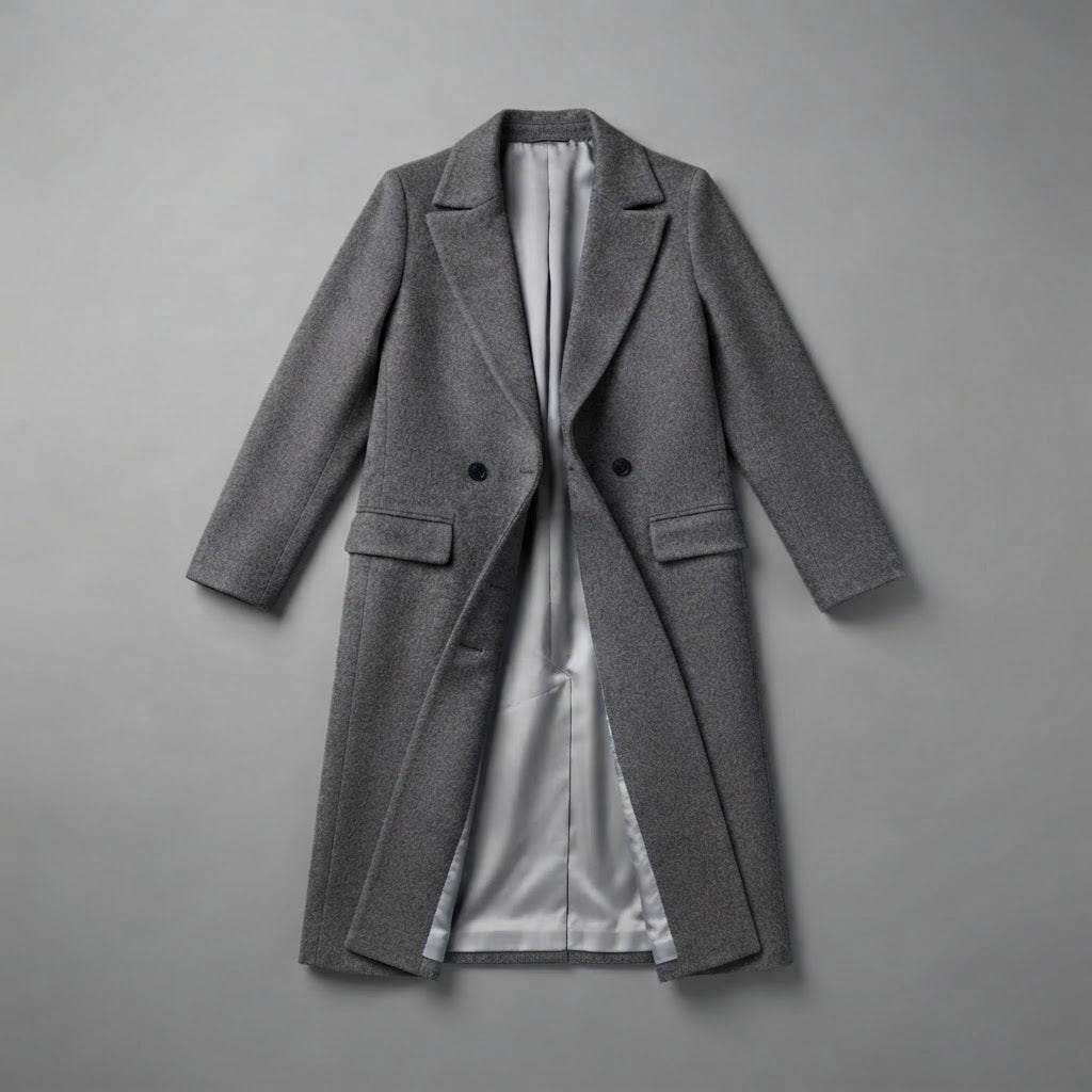 Women's Blend Coat | Long Coat for Elegance