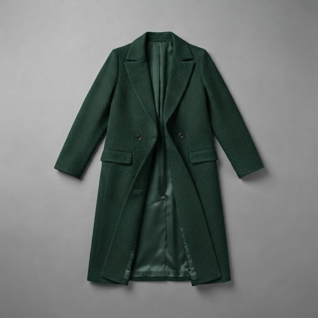 Women's Blend Coat | Long Coat for Elegance