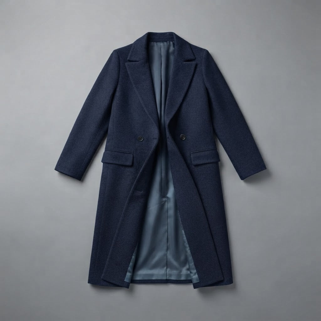 Women's Blend Coat | Long Coat for Elegance