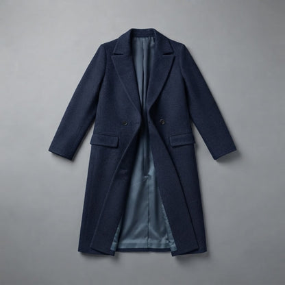 Women's Blend Coat | Long Coat for Elegance