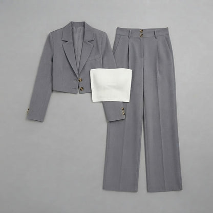 Women's Blazer & Wide Leg Trousers | Pant Suits for Women