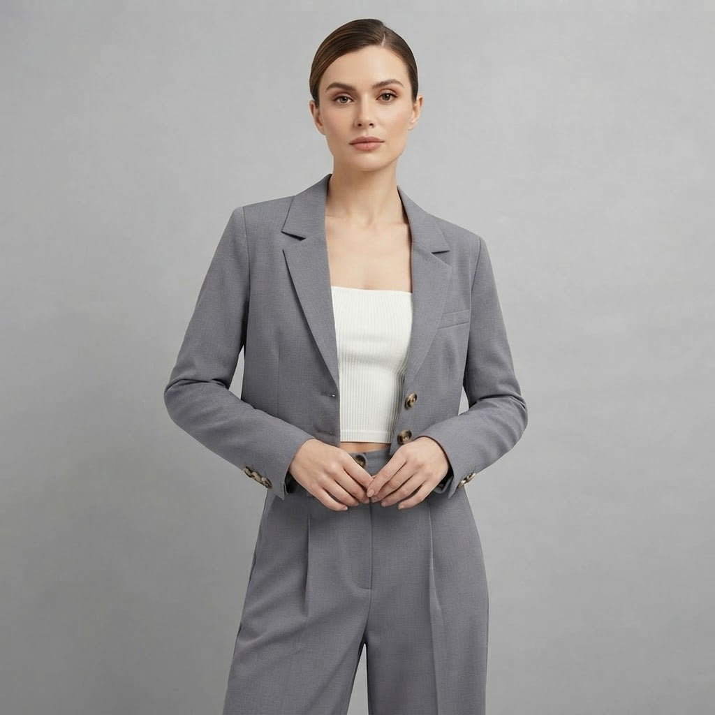 Women's Blazer & Wide Leg Trousers | Pant Suits for Women